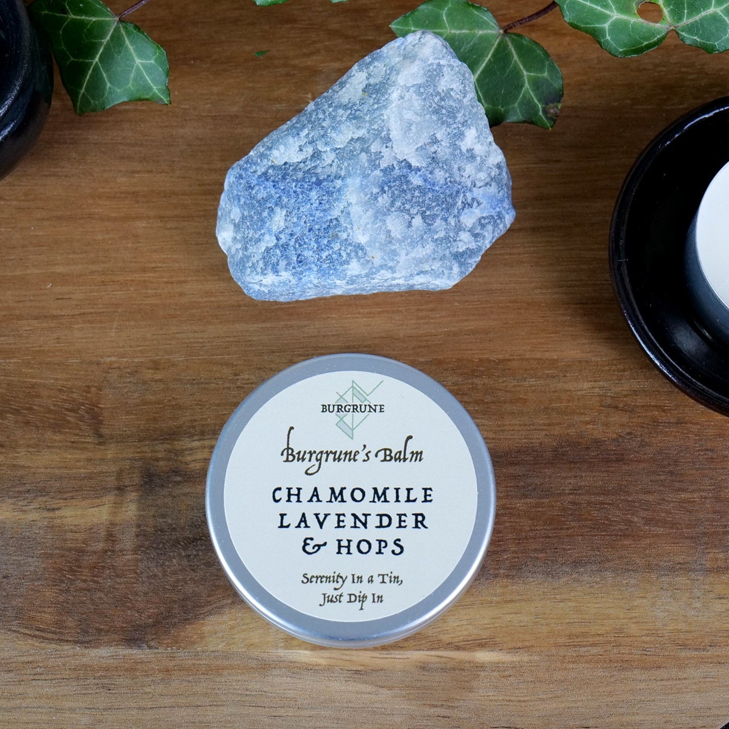 Peace & Serenity Ritual Set | Calming Balm & Blue Quartz