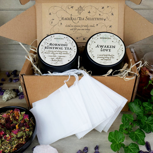 🍵 Herbal Tea Selection Box • Two Cauldron Tins