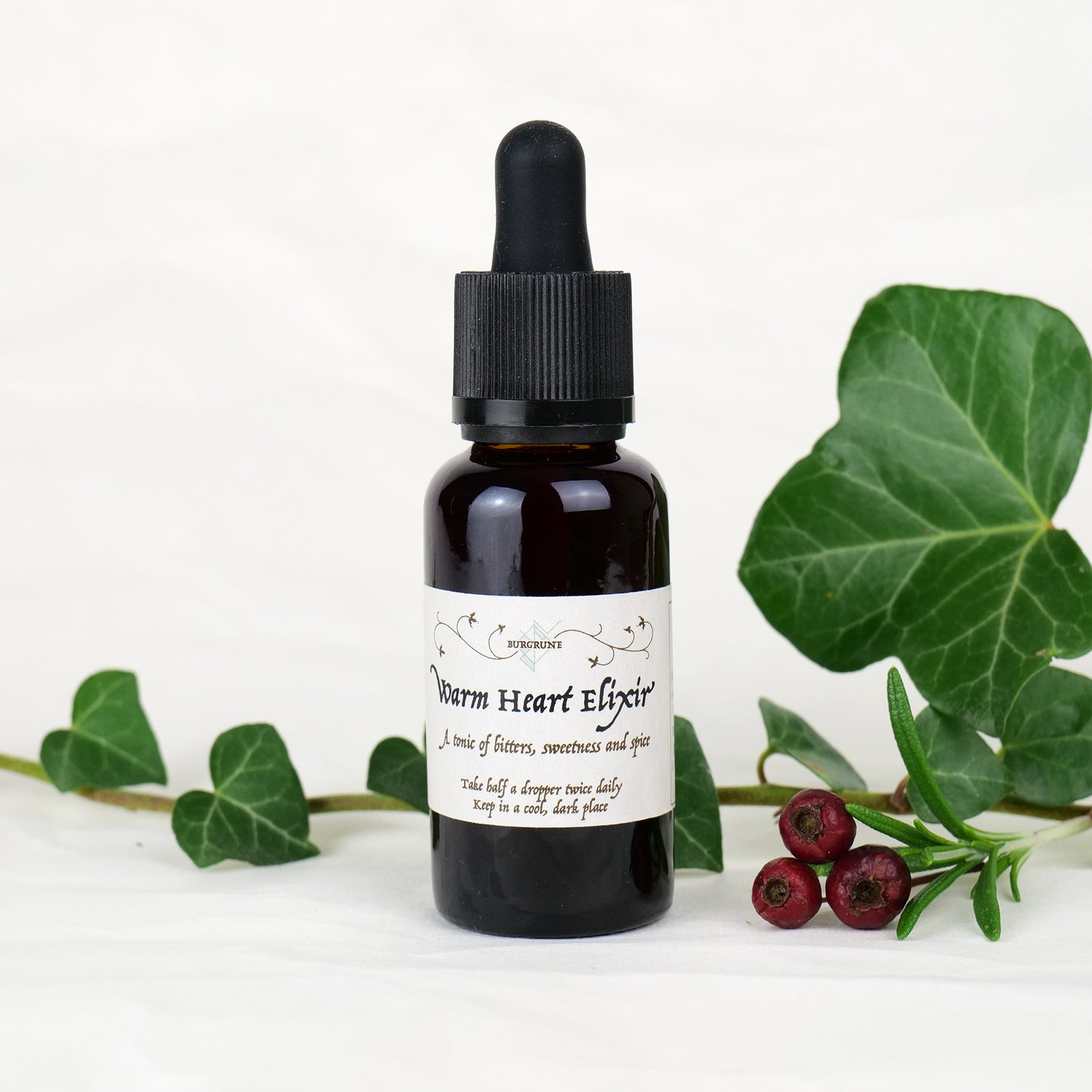 Warm Heart Elixir • Hawthorn & Cinnamon
