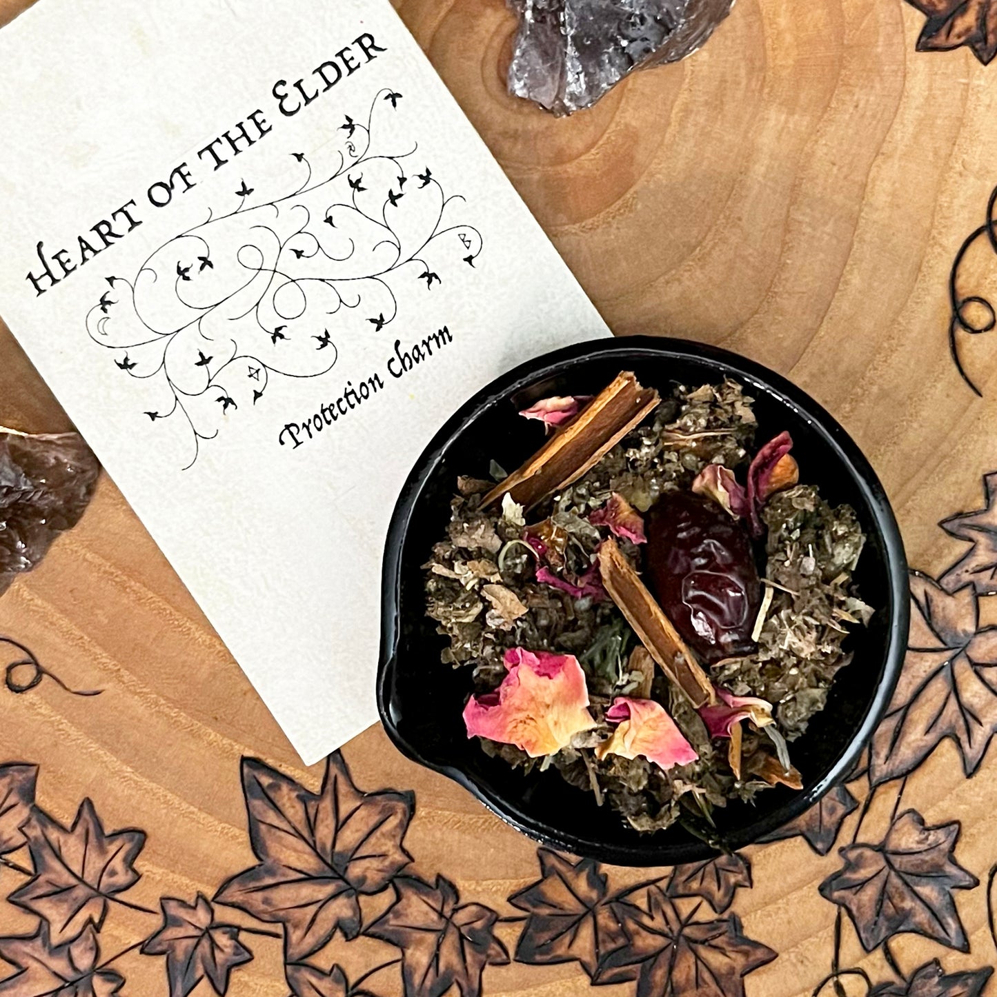 Heart of the Elder Reticule • Protection Charm