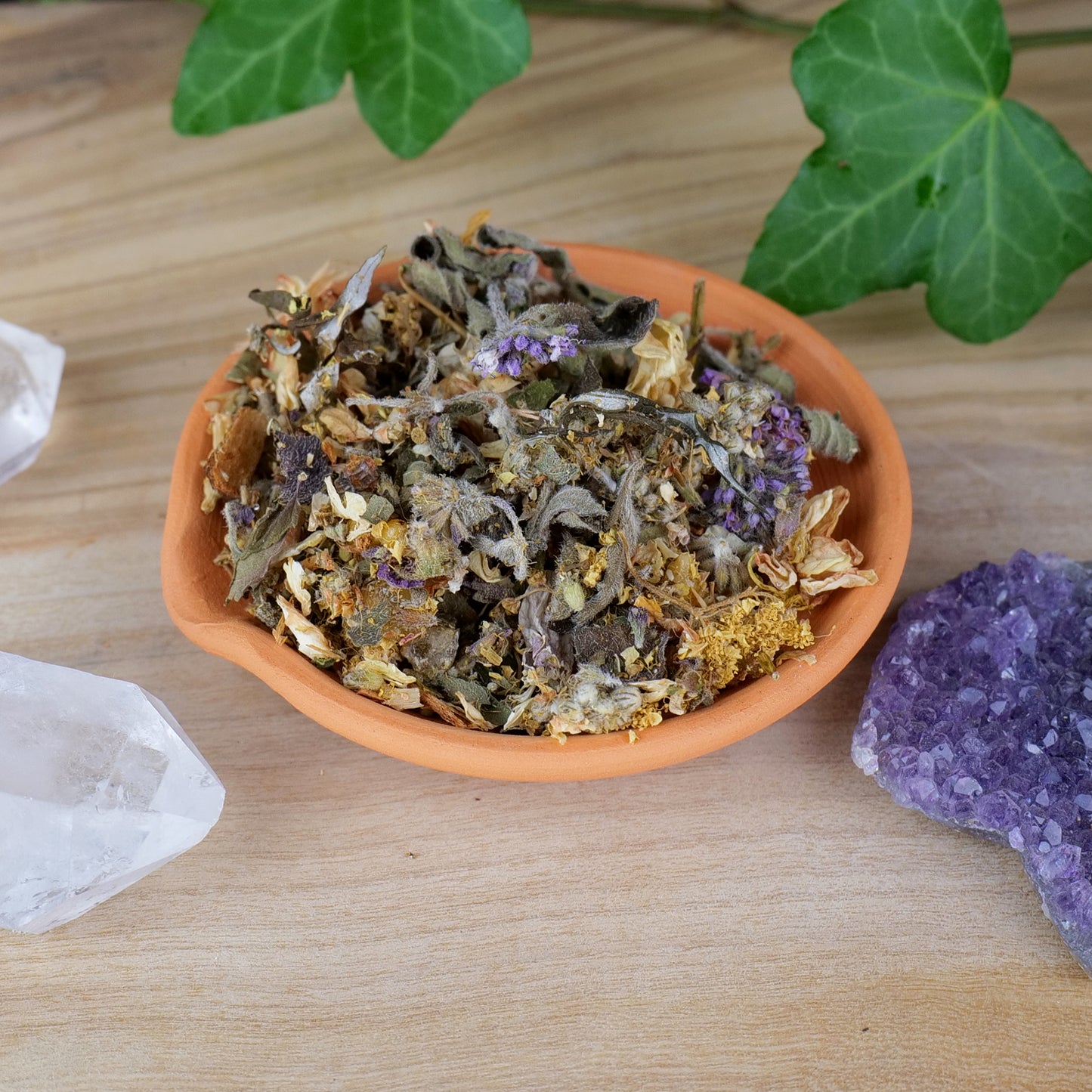 Lunar Garden Incense • Loose Incense Blend • jasmine mint