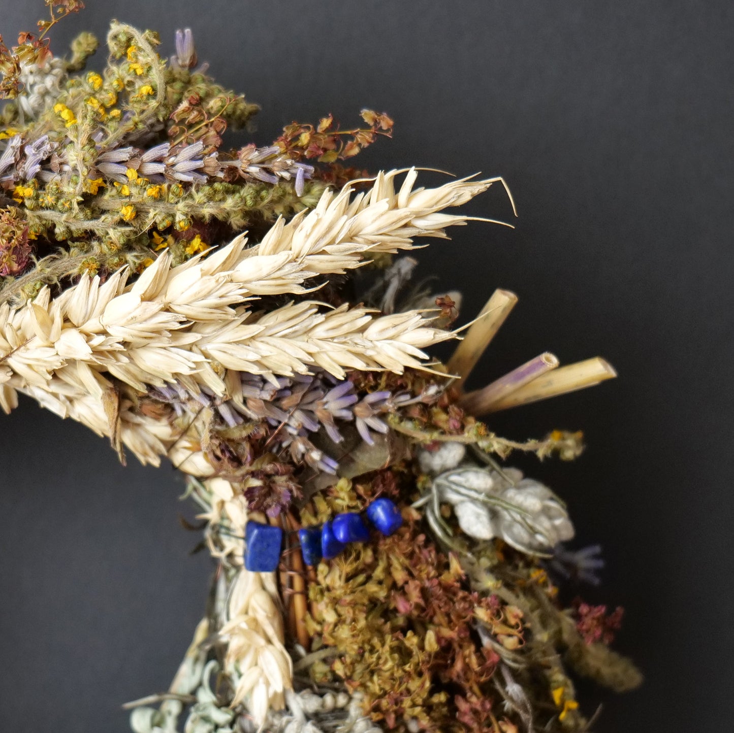 Lapis Spirit Protection Wreath