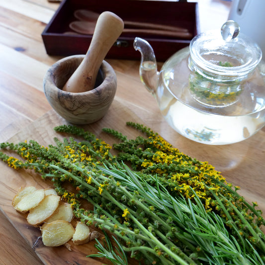 Burgrune Magick with Herbs