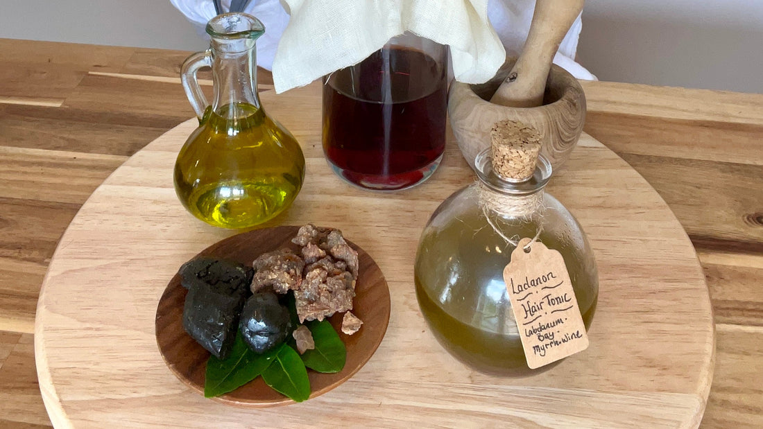 Ancient Labdanum Hair Tonic Recipe