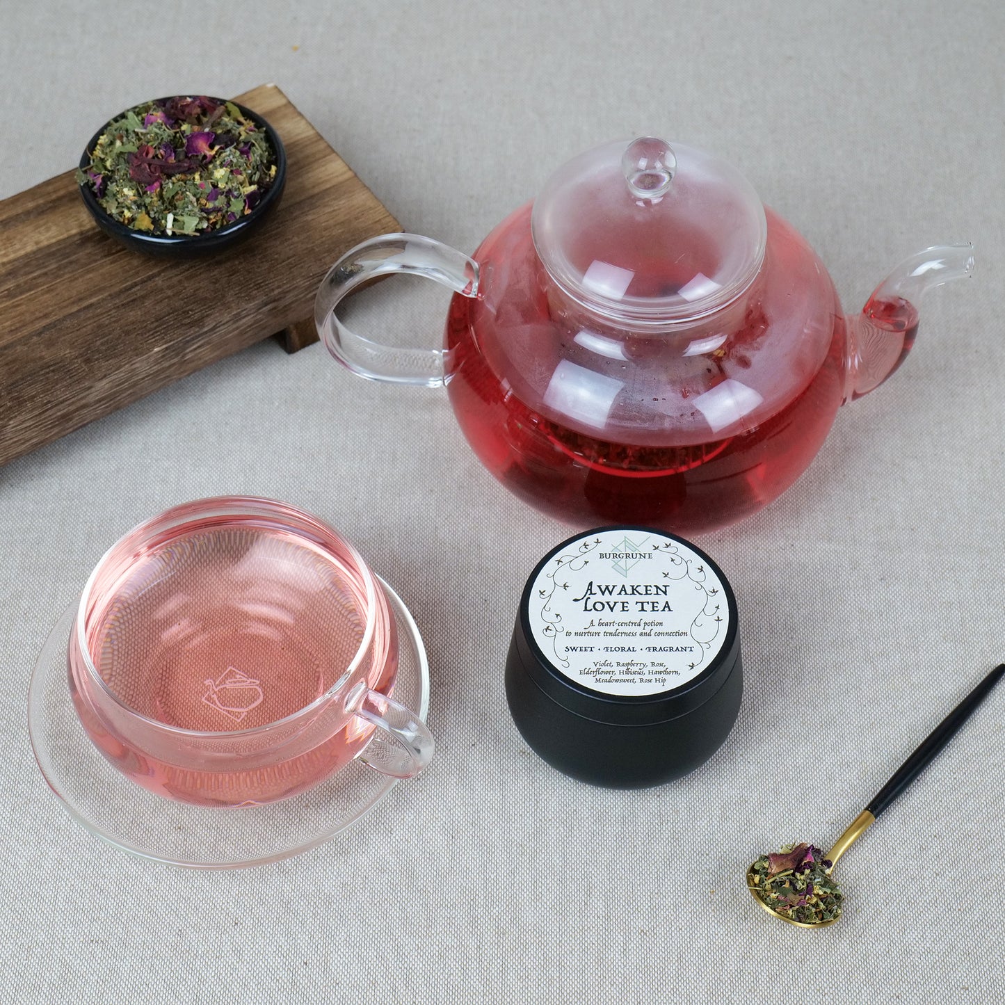 Awaken Love Herbal Tea • Fragrant • Sweet • Floral