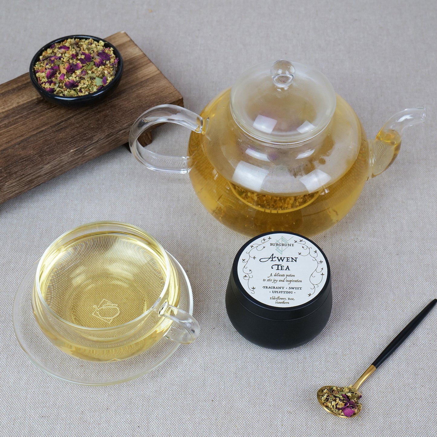 Awen Tea • Fragrant • Sweet • Uplifting