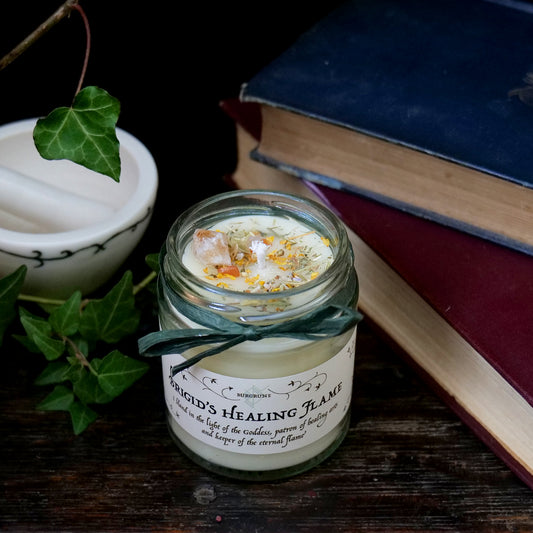 Brigid's Healing Flame Candle • renewal & regeneration