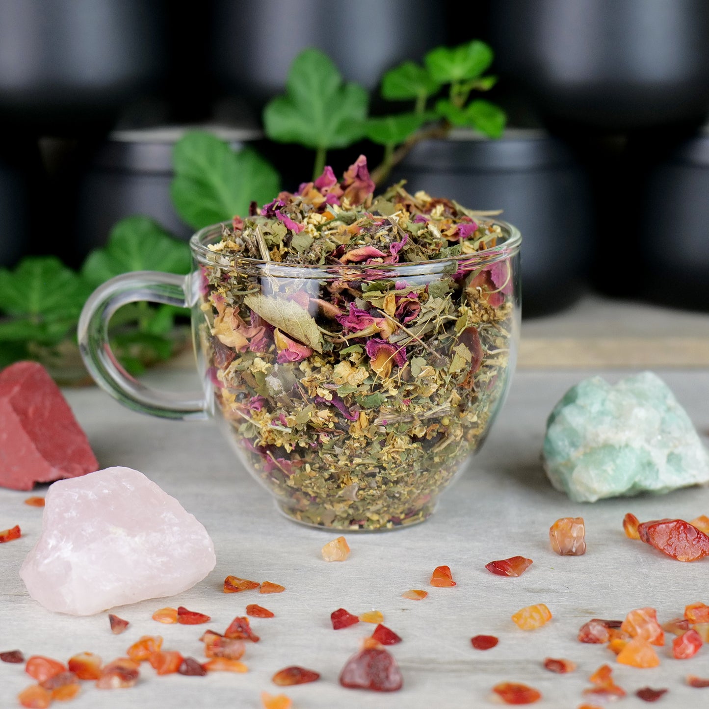 Awaken Love Tea • romantic herbal blend for love and compassion