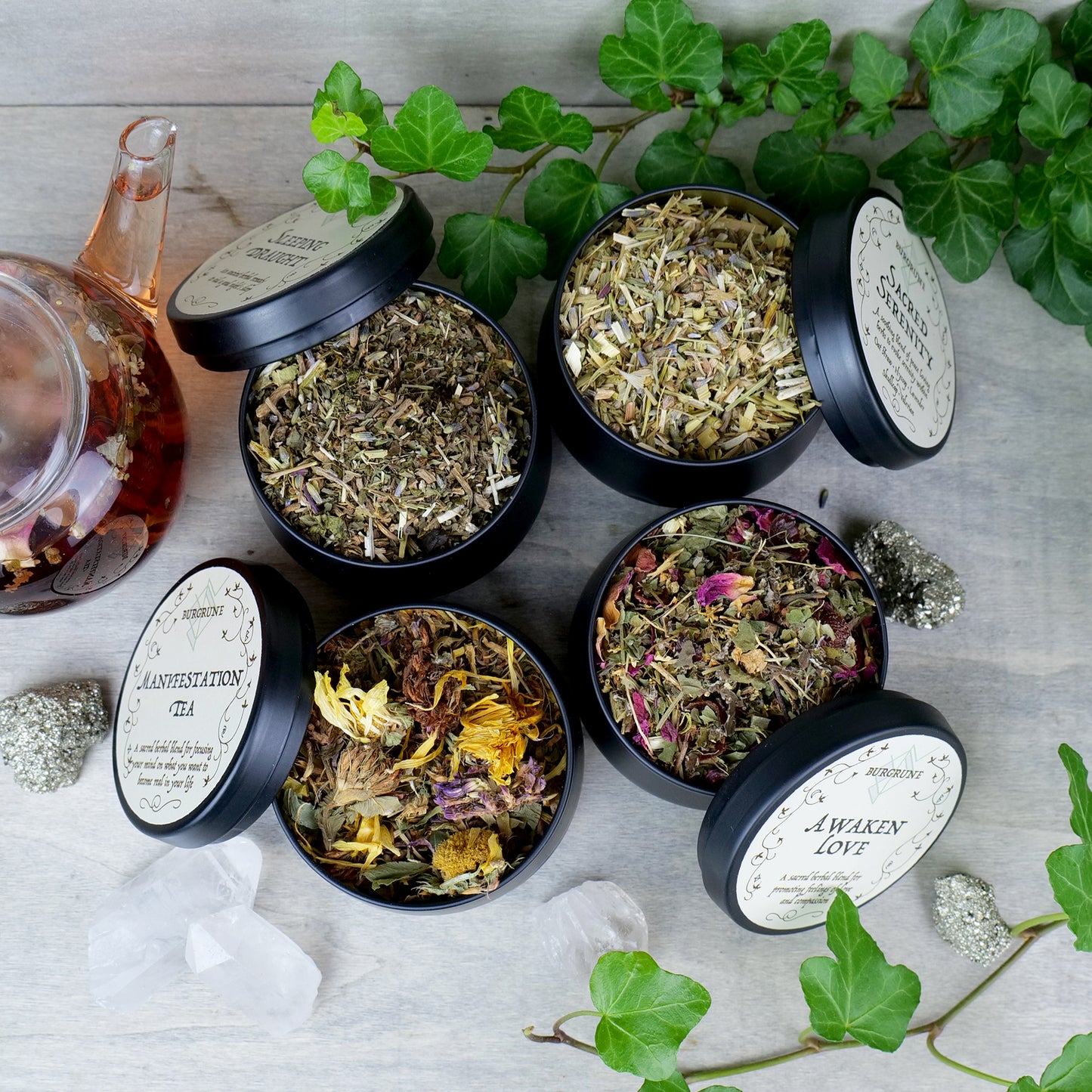 Magickal Tea Selection Box • four delicious cauldron teas