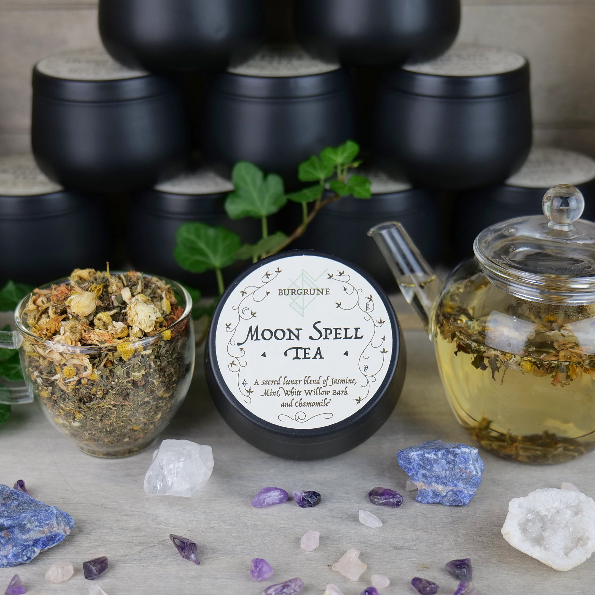 Moon Spell Tea • Lunar Tisane – Burgrune