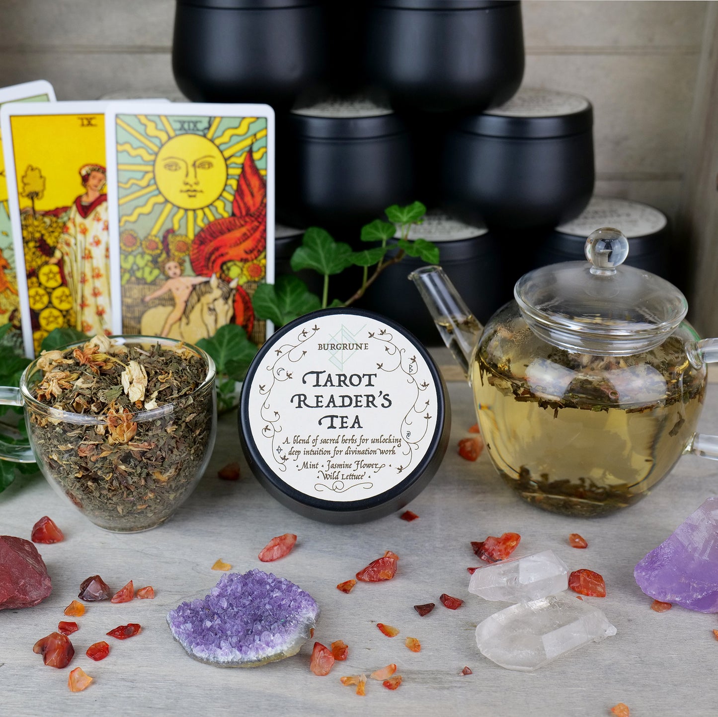 Tarot Reader's Tea • psychic connection and intuition