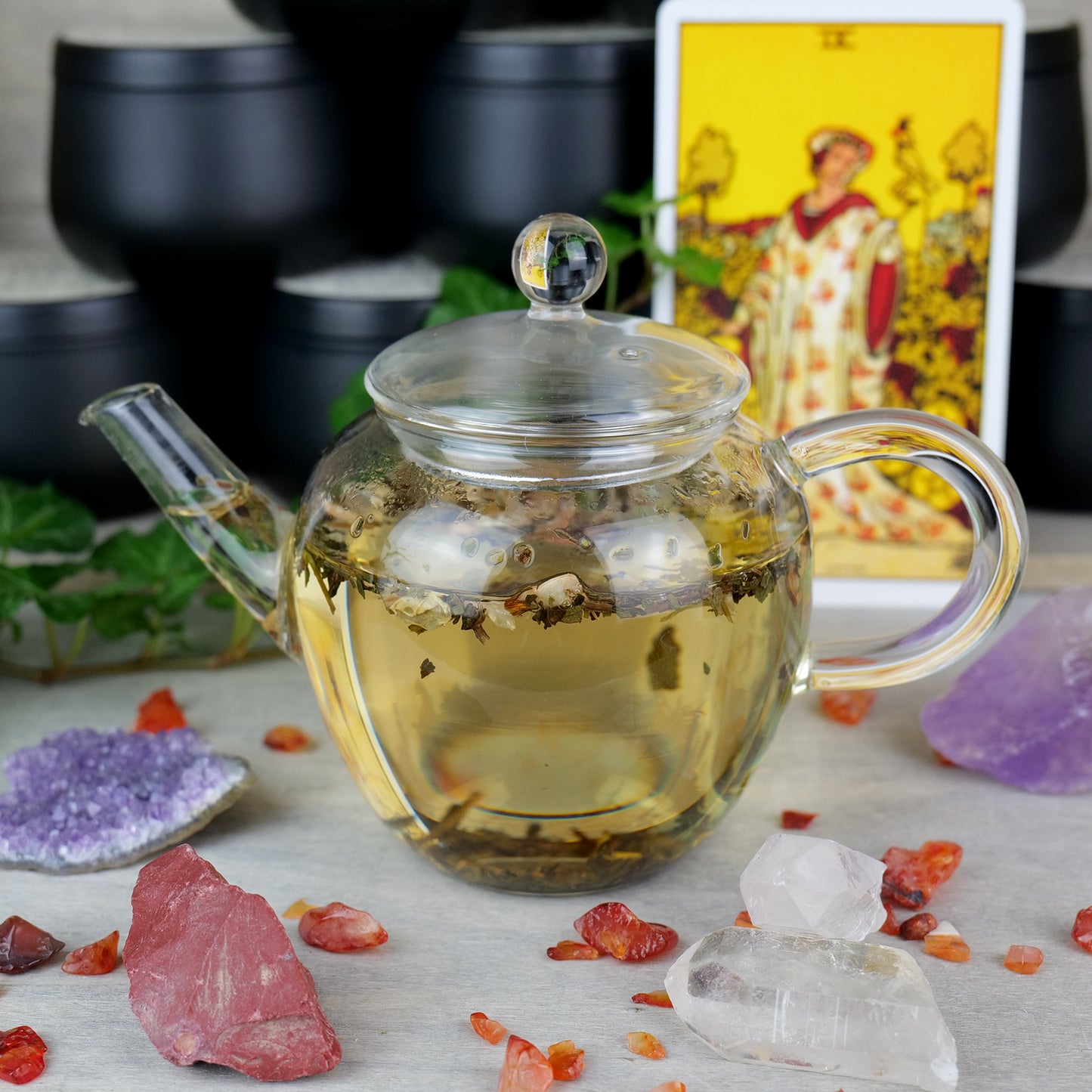 Tarot Reader's Tea • psychic connection and intuition