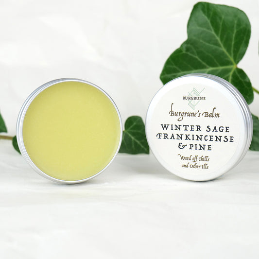 Winter Sage, Frankincense & Pine • Aromatherapy Balm
