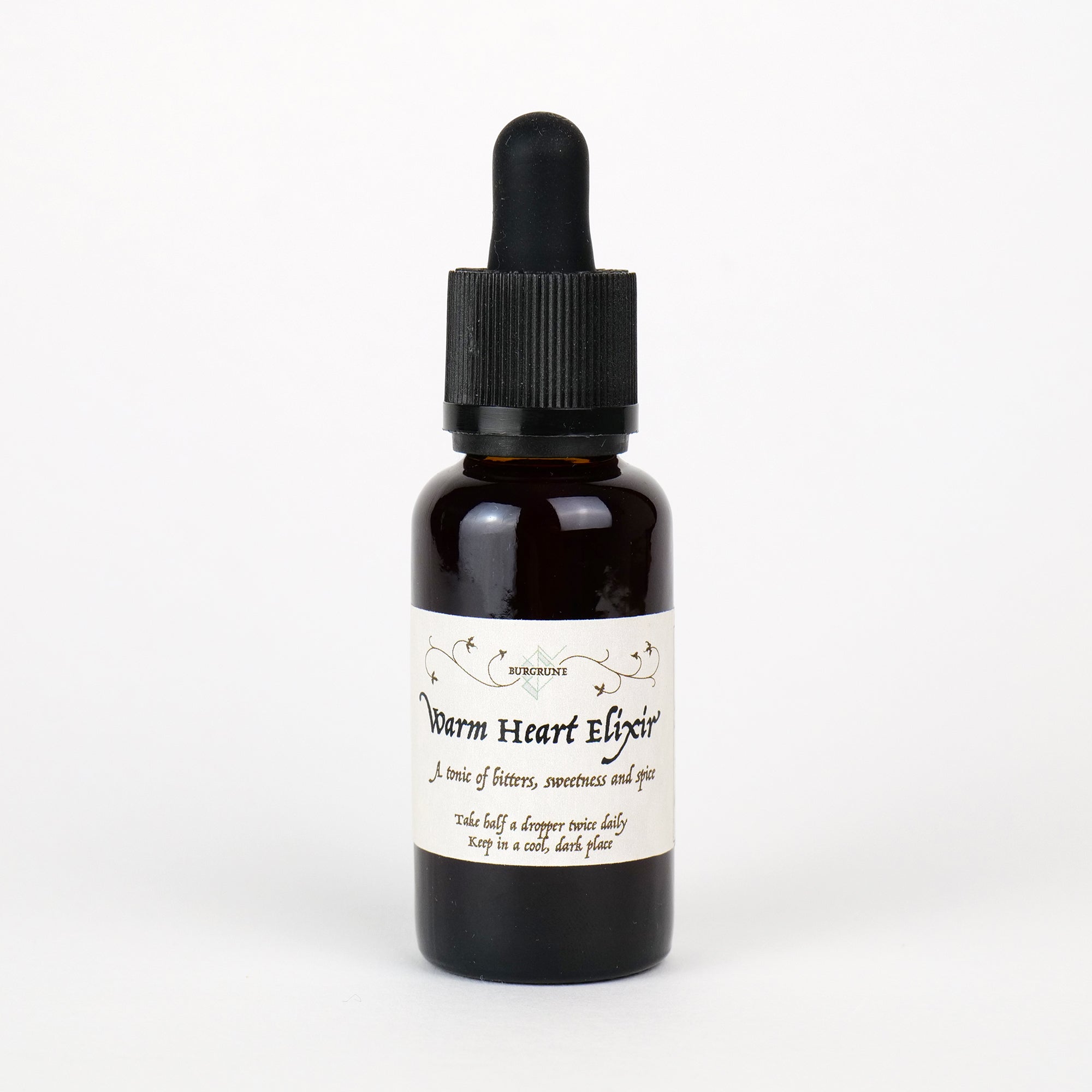 Warm Heart Elixir • Hawthorn & Cinnamon – Burgrune
