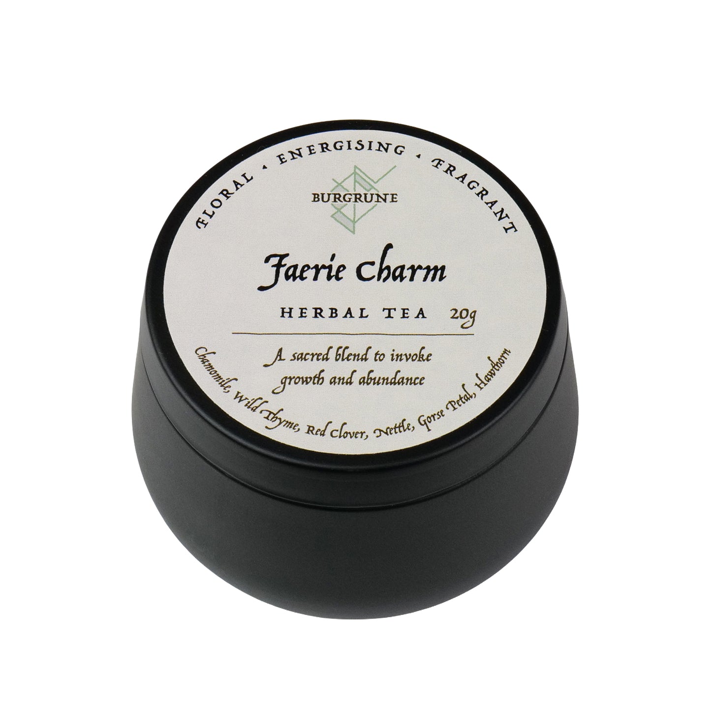 Faerie Charm Herbal Tea • Floral • Energising • Fragrant