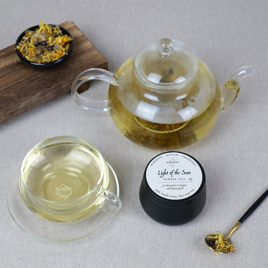 Light of the Sun Herbal Tea • Warming • Bitter • Fragrant