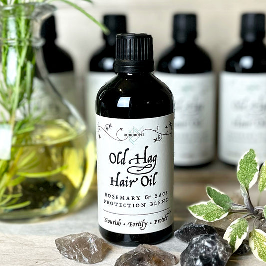 Old Hag Hair Oil • Rosemary & Sage 100ml