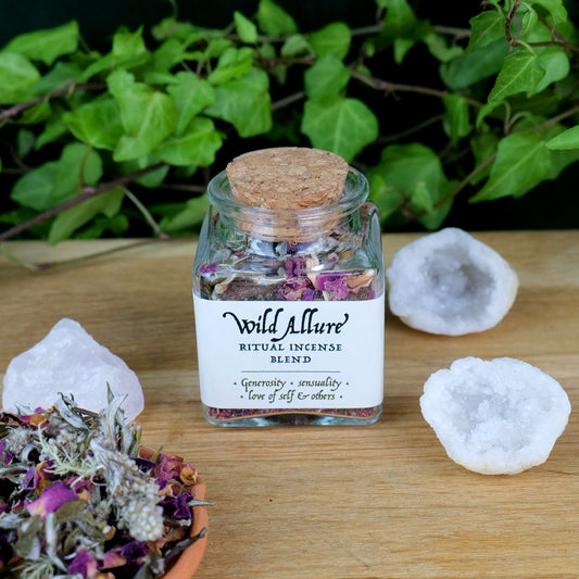 Wild Allure Incense • Mugwort Rose