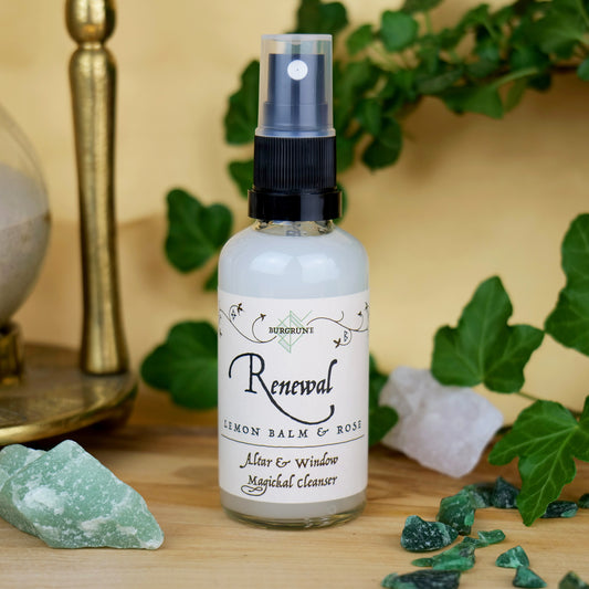 Renewal Altar Cleansing Spray • Lemon Balm & Rose