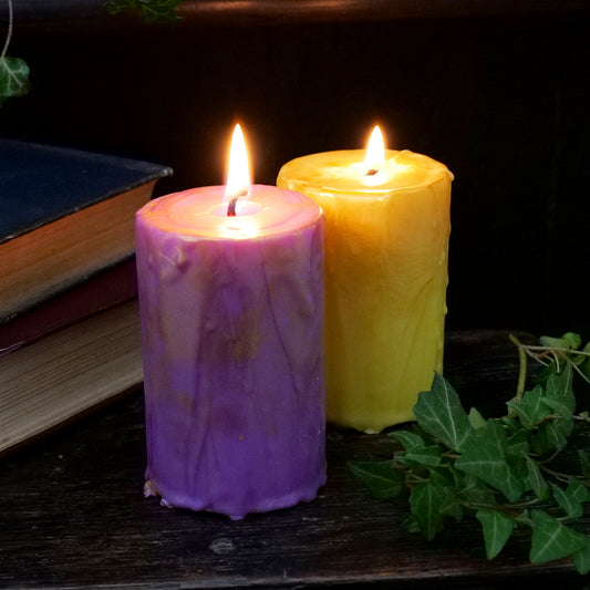 Ritual Pillar Candle • Spiritual Renewal