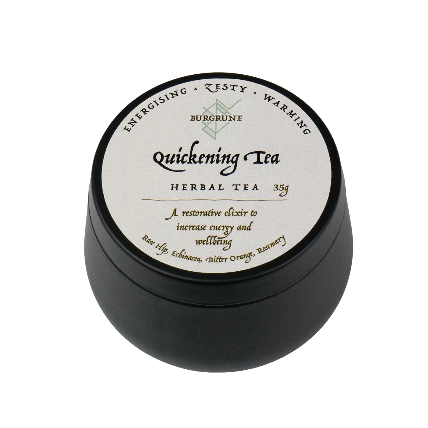 Quickening Tea • Energising • Zesty • Warming