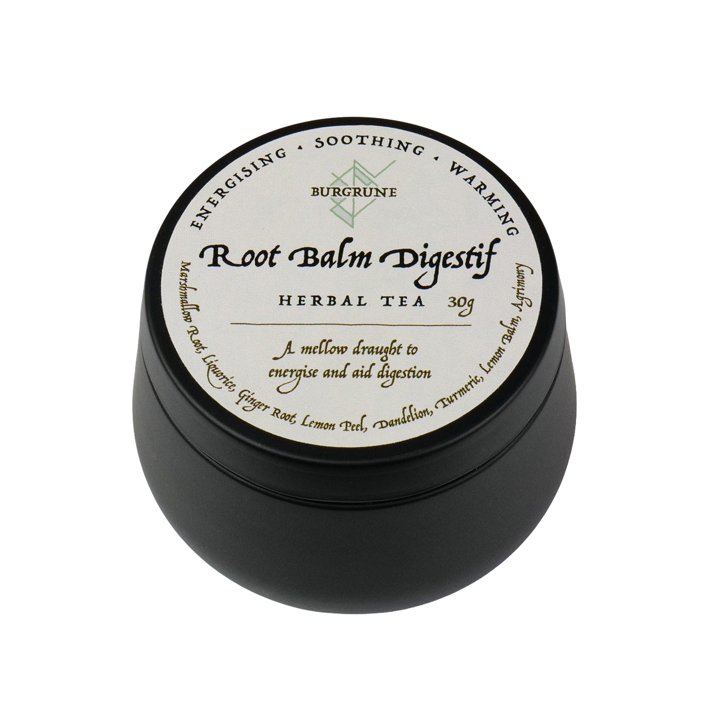 Root Balm Digestif Herbal Tea • Energising • Soothing • Warming