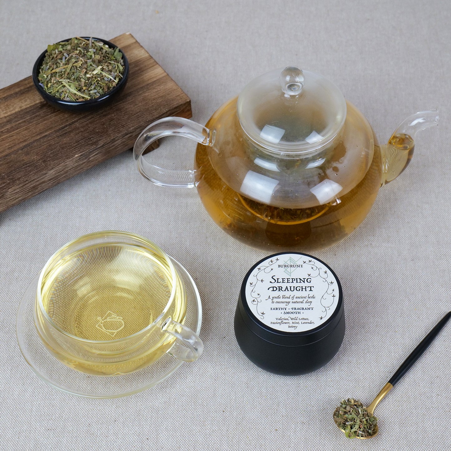 Sleeping Draught Herbal Tea • Earthy • Fragrant • Smooth