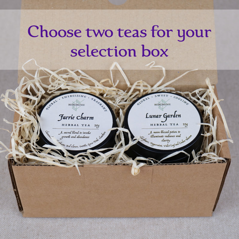 🍵 Herbal Tea Selection Box • Two Cauldron Tins