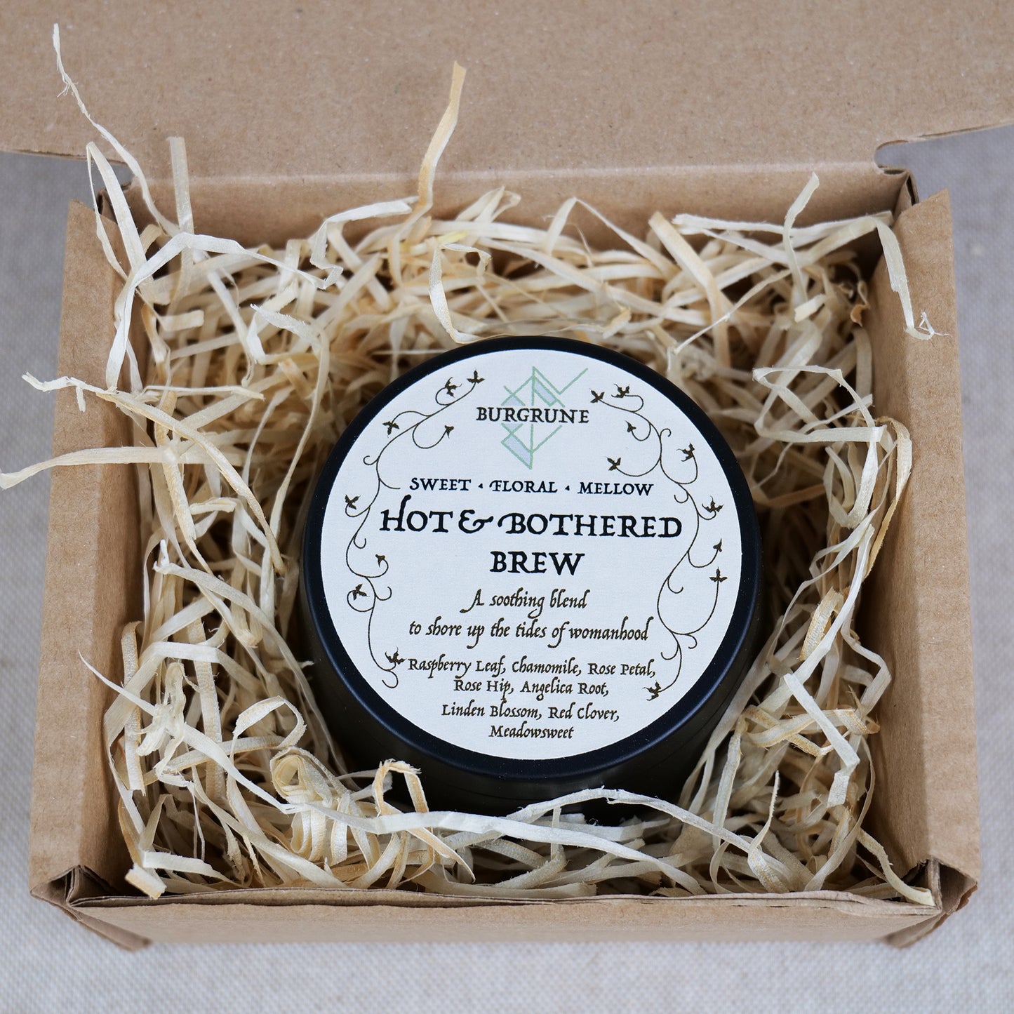 Hot & Bothered Herbal Tea • Sweet • Floral • Mellow
