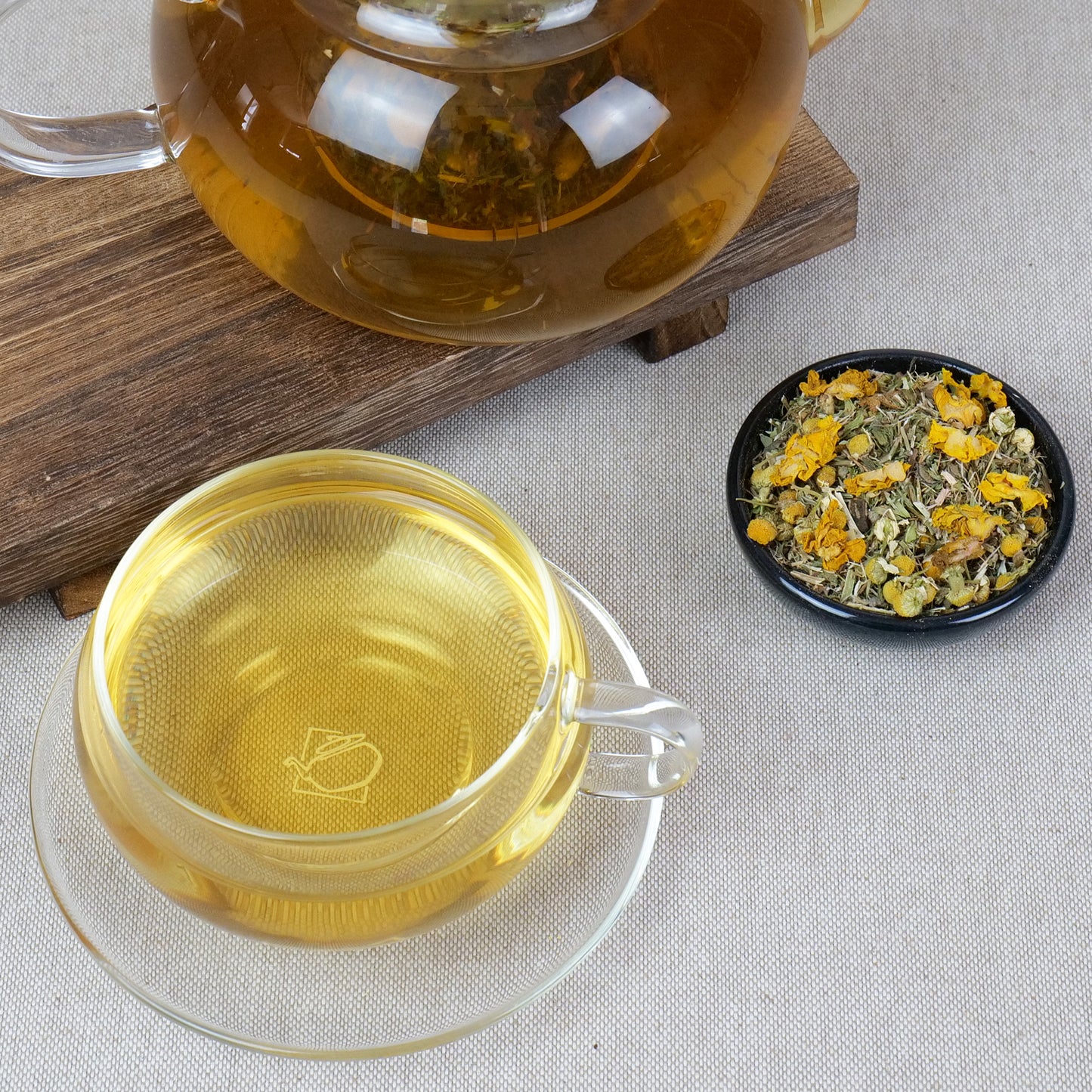 Warm Contentment Herbal Tea • Fragrant • Mellow • Floral