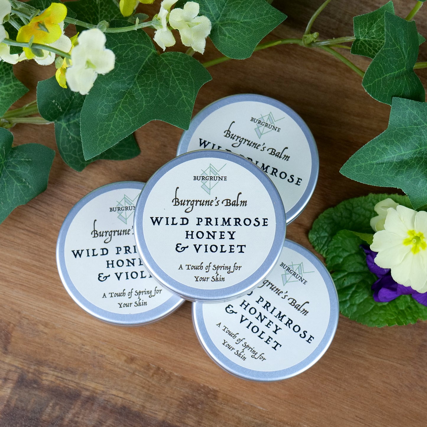 Wild Primrose, Honey and Violet Balm (30ml)