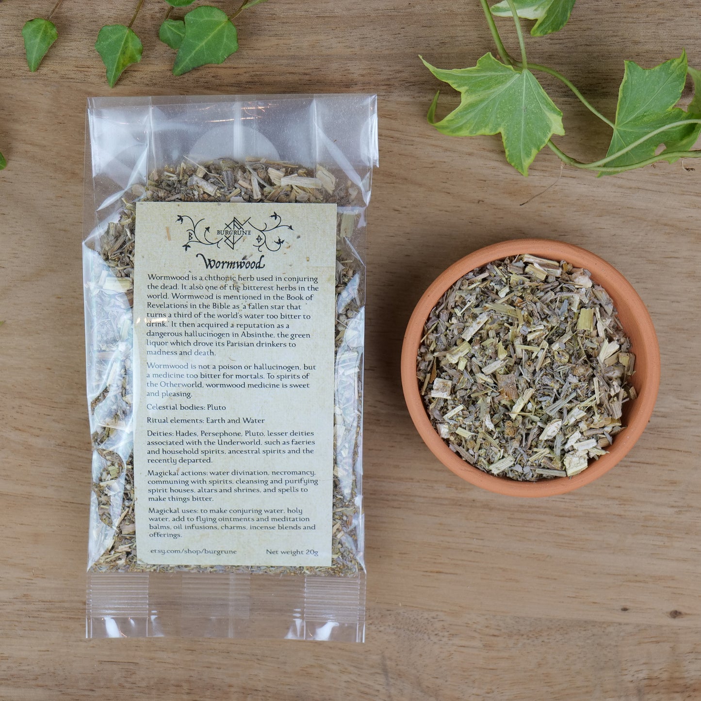 Wormwood (Artemisia absinthium)