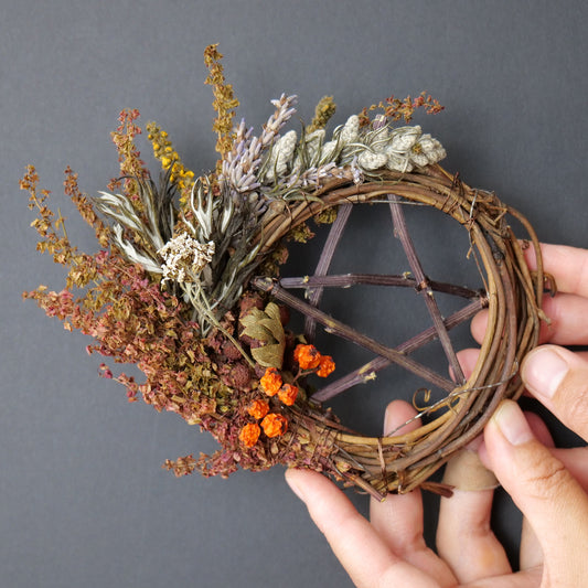 Pentagram Spirit Protection Wreath